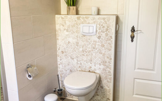 Energetisch modernisiert: Reetdachkate mit Einliegerwohnung**