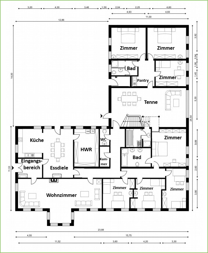 lightbox Erdgeschoss