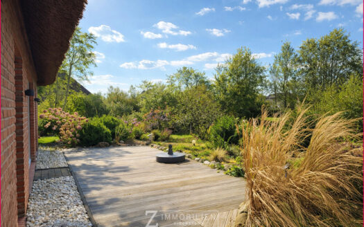 Reetdachhaus im Grünen