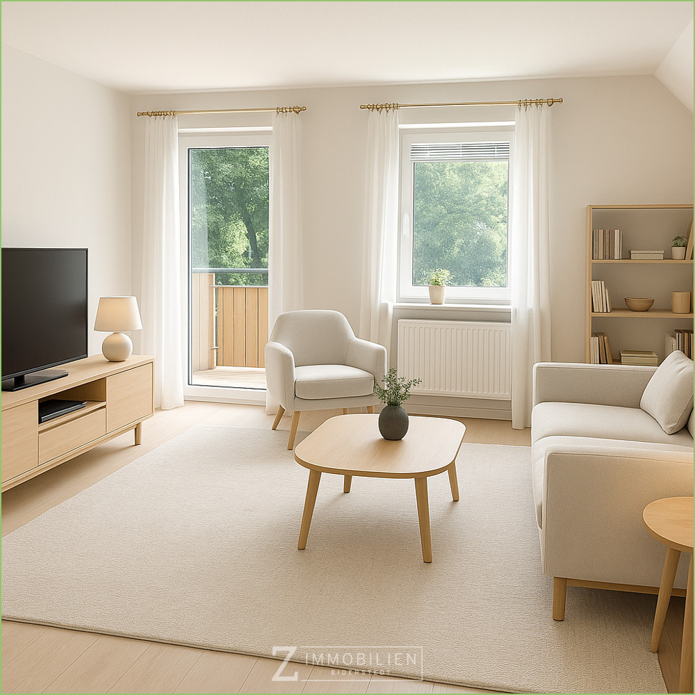 lightbox Visualisierung mit neuen Möbeln